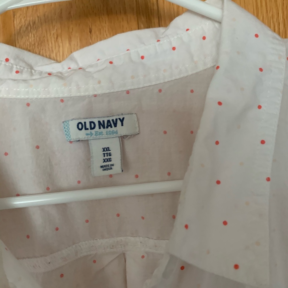 Polka dot button down - Picture 2 of 4